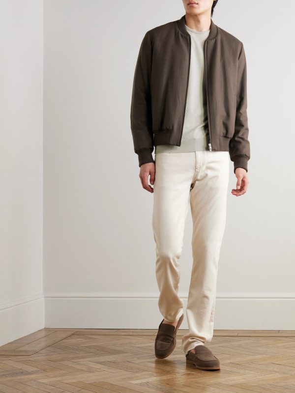 Hatfield Slim-Fit Sea Island Cotton Sweater - OU Hatfield Slim-Fit Sea Island Cotton Sweater - OU