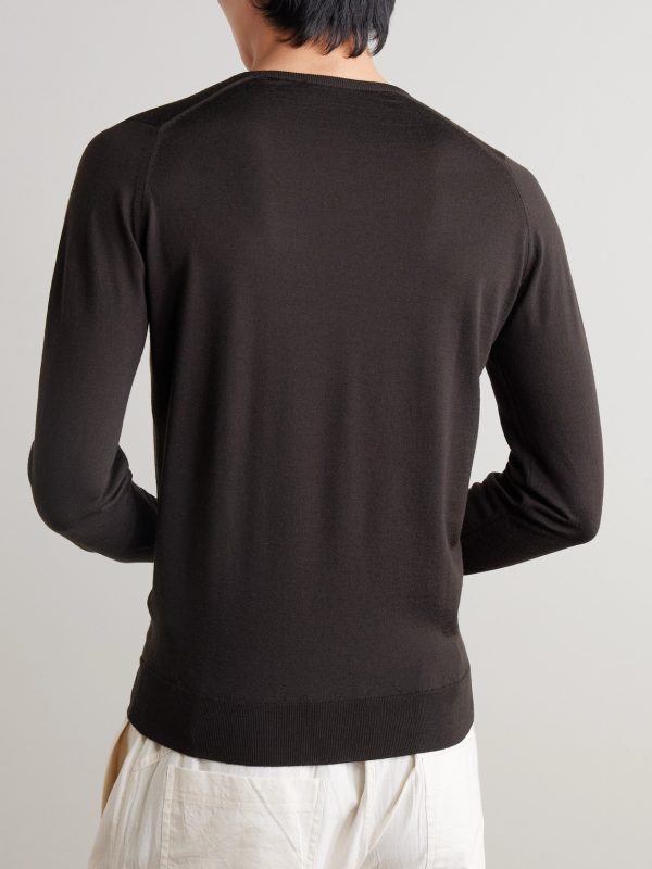 Lundy Slim-Fit Merino Wool Sweater - BK