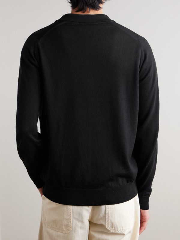 Tibor Merino Wool Cardigan - BK Tibor Merino Wool Cardigan - BK