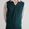 Hadfield Slim-Fit Merino Wool Sweater Vest - FR