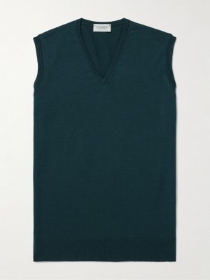 Hadfield Slim-Fit Merino Wool Sweater Vest