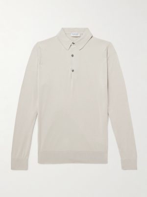 Bradwell Slim-Fit Sea Island Cotton Polo Shirt Bradwell Slim-Fit Sea Island Cotton Polo Shirt