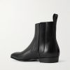 Bruton 166 Leather Chelsea Boots - BK