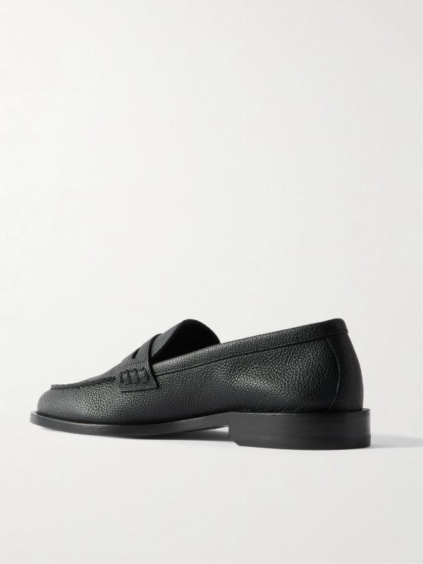Perry Full-Grain Leather Penny Loafers - BK Perry Full-Grain Leather Penny Loafers - BK