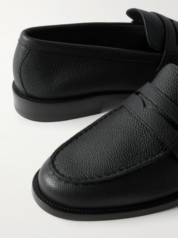 Perry Full-Grain Leather Penny Loafers - CU Perry Full-Grain Leather Penny Loafers - CU