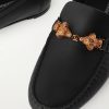 Apollonio Embellished Leather Driving Shoes - CU Apollonio Embellished Leather Driving Shoes - CU