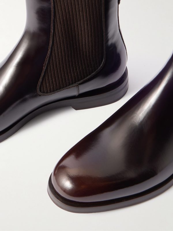 Sempione Manny Polished-Leather Chelsea Boots - CU Sempione Manny Polished-Leather Chelsea Boots - CU