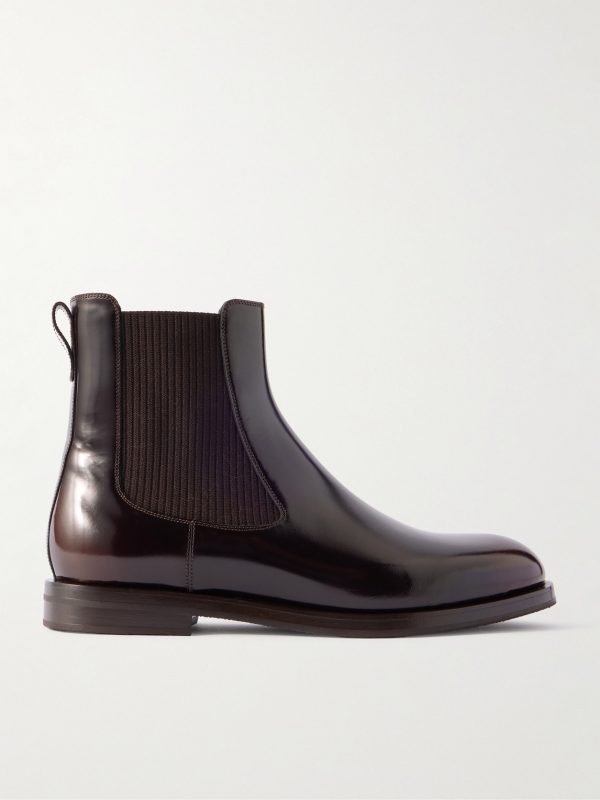 Sempione Manny Polished-Leather Chelsea Boots Sempione Manny Polished-Leather Chelsea Boots