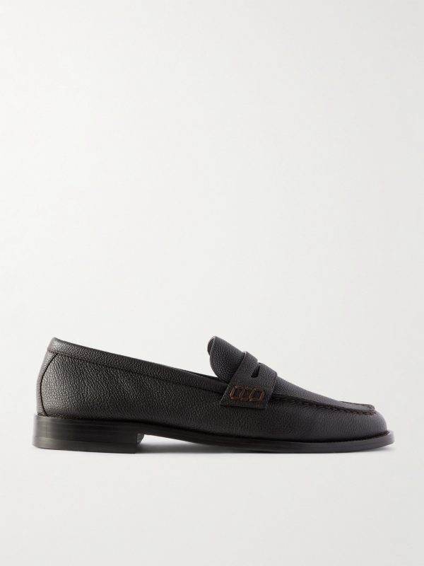 Perry Full-Grain Leather Penny Loafers Perry Full-Grain Leather Penny Loafers