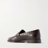 Perry Croc-Effect Leather Loafers - BK Perry Croc-Effect Leather Loafers - BK