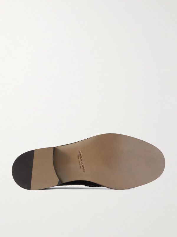 Perry Croc-Effect Leather Loafers - E1 Perry Croc-Effect Leather Loafers - E1