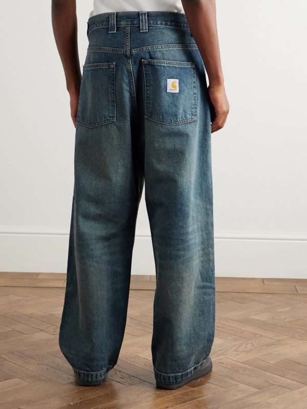 Brandon Wide-Leg Jeans - BK Brandon Wide-Leg Jeans - BK