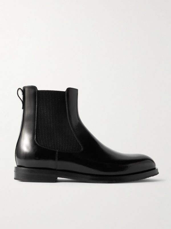 Sempione Manny Polished-Leather Chelsea Boots Sempione Manny Polished-Leather Chelsea Boots