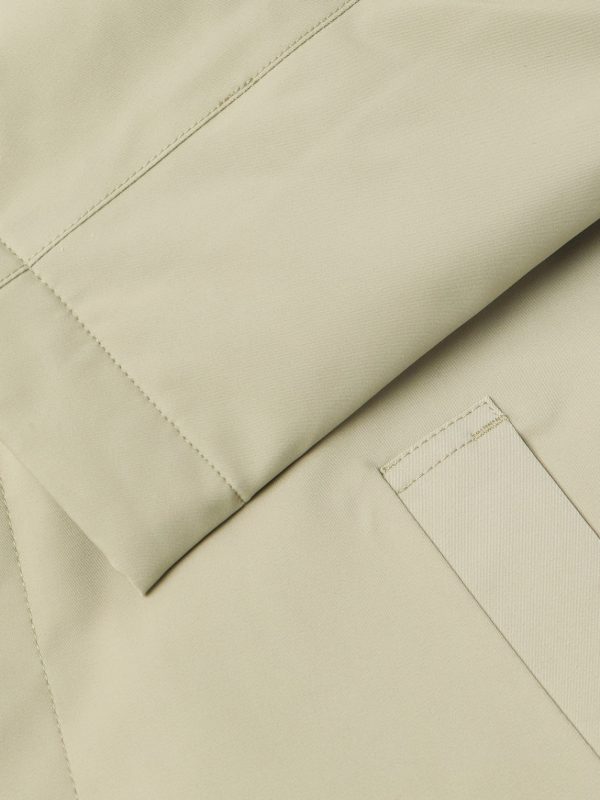Blake 8240 Coated-Twill Trench Coat - E1