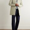 Blake 8240 Coated-Twill Trench Coat - OU