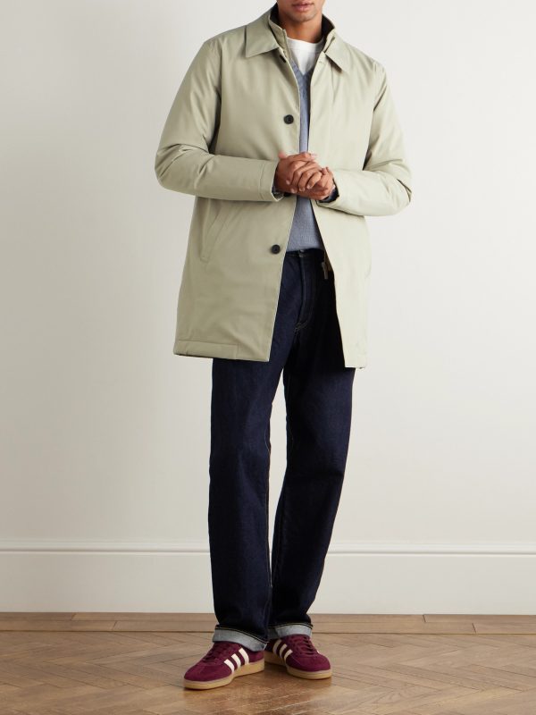 Blake 8240 Coated-Twill Trench Coat - OU