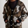 Merton Camouflage Intarsia-Knit Cardigan - FR Merton Camouflage Intarsia-Knit Cardigan - FR