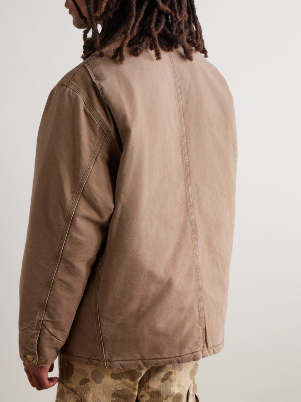 OG Corduroy-Trimmed Cotton-Canvas Chore Jacket - BK OG Corduroy-Trimmed Cotton-Canvas Chore Jacket - BK