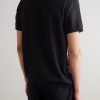 Striped Jacquard-Knit Organic Cotton Shirt - BK