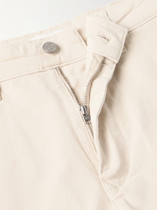 Aden 1923 Straight-Leg Organic Cotton-Blend Twill Chinos - E1 Aden 1923 Straight-Leg Organic Cotton-Blend Twill Chinos - E1