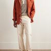 Aden 1923 Straight-Leg Organic Cotton-Blend Twill Chinos - OU Aden 1923 Straight-Leg Organic Cotton-Blend Twill Chinos - OU