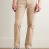 Tony 1923 Slim-Fit Garment-Dyed Organic Cotton-Blend Twill Trousers - FR
