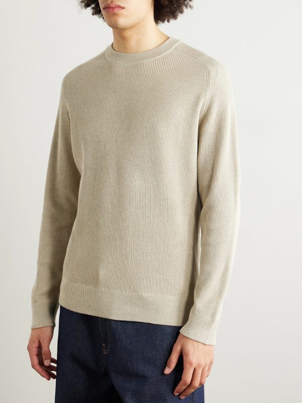 Kevin 6600 Ribbed Organic Cotton Sweater - FR Kevin 6600 Ribbed Organic Cotton Sweater - FR