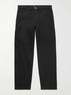 Aden 1923 Straight-Leg Organic Cotton-Blend Twill Chinos