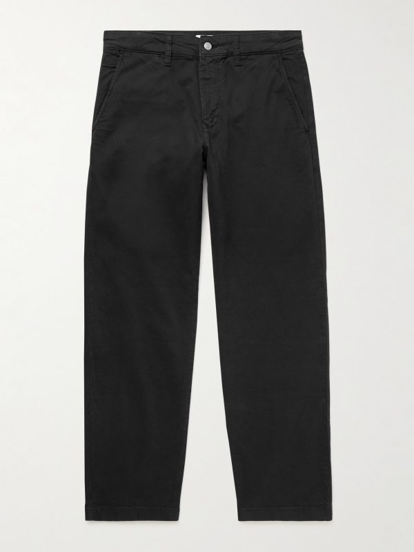 Aden 1923 Straight-Leg Organic Cotton-Blend Twill Chinos