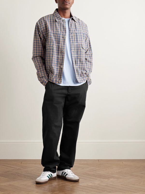 Aden 1923 Straight-Leg Organic Cotton-Blend Twill Chinos - OU