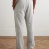 Heavyweight Structured-Fleece Cotton-Jersey Sweatpants - BK Heavyweight Structured-Fleece Cotton-Jersey Sweatpants - BK
