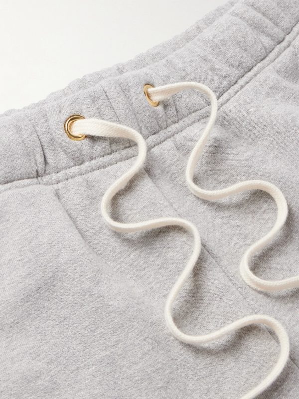 Heavyweight Structured-Fleece Cotton-Jersey Sweatpants - CU Heavyweight Structured-Fleece Cotton-Jersey Sweatpants - CU