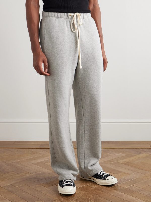 Heavyweight Structured-Fleece Cotton-Jersey Sweatpants - FR Heavyweight Structured-Fleece Cotton-Jersey Sweatpants - FR