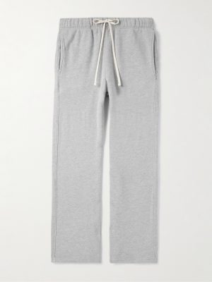 Heavyweight Structured-Fleece Cotton-Jersey Sweatpants