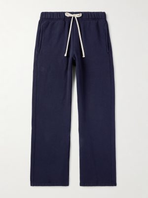 Heavyweight Structured-Fleece Cotton-Jersey Sweatpants