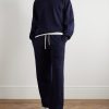 Heavyweight Structured-Fleece Cotton-Jersey Sweatpants - OU Heavyweight Structured-Fleece Cotton-Jersey Sweatpants - OU