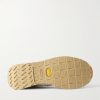 FKT Runner Suede-Trimmed Quilted Canvas Sneakers - E1 FKT Runner Suede-Trimmed Quilted Canvas Sneakers - E1