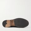 Virgil Distressed Leather Lace-Up Boots - E1 Virgil Distressed Leather Lace-Up Boots - E1