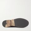 Virgil Distressed Leather Lace-Up Boots - E1