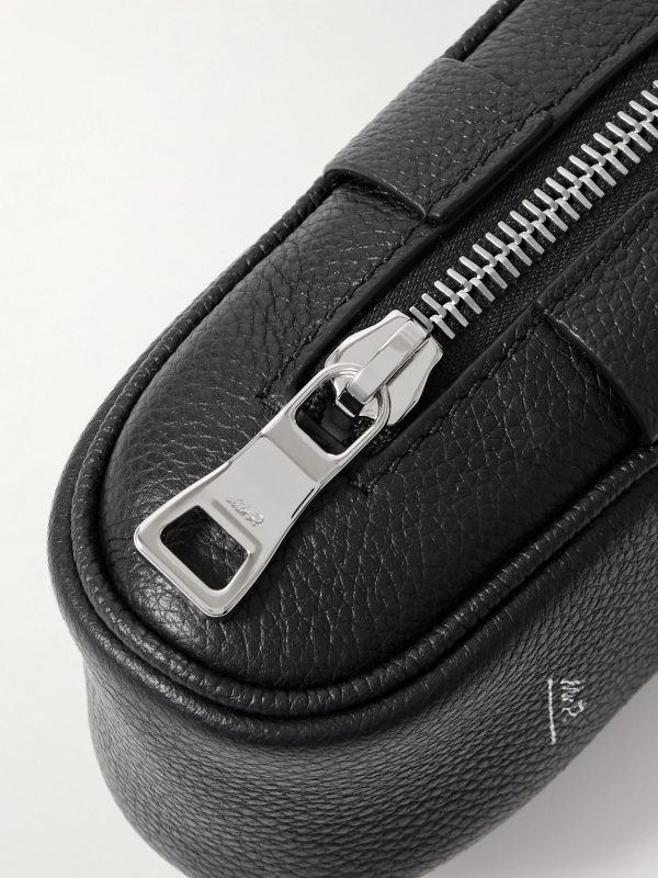 Full-Grain Leather Golf Ball and Tee Holder - CU