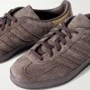 Gazelle Indoor Suede-Trimmed Leather Sneakers - CU Gazelle Indoor Suede-Trimmed Leather Sneakers - CU