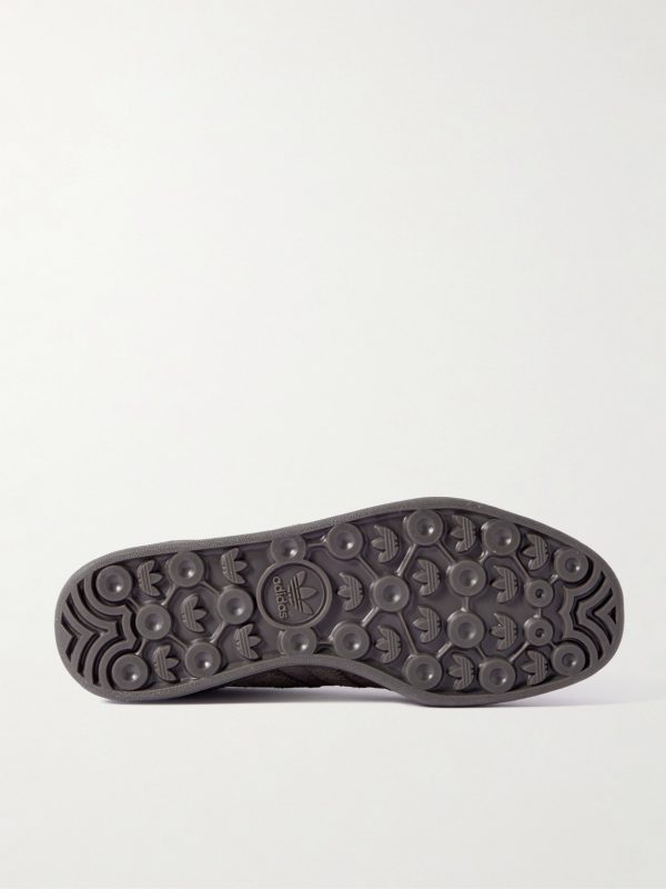 Gazelle Indoor Suede-Trimmed Leather Sneakers - E1 Gazelle Indoor Suede-Trimmed Leather Sneakers - E1