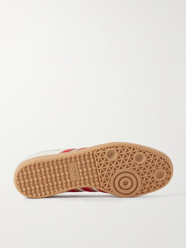 Samba OG Suede-Trimmed Pony Hair Sneakers - E1 Samba OG Suede-Trimmed Pony Hair Sneakers - E1