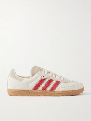 Samba OG Suede-Trimmed Pony Hair Sneakers Samba OG Suede-Trimmed Pony Hair Sneakers