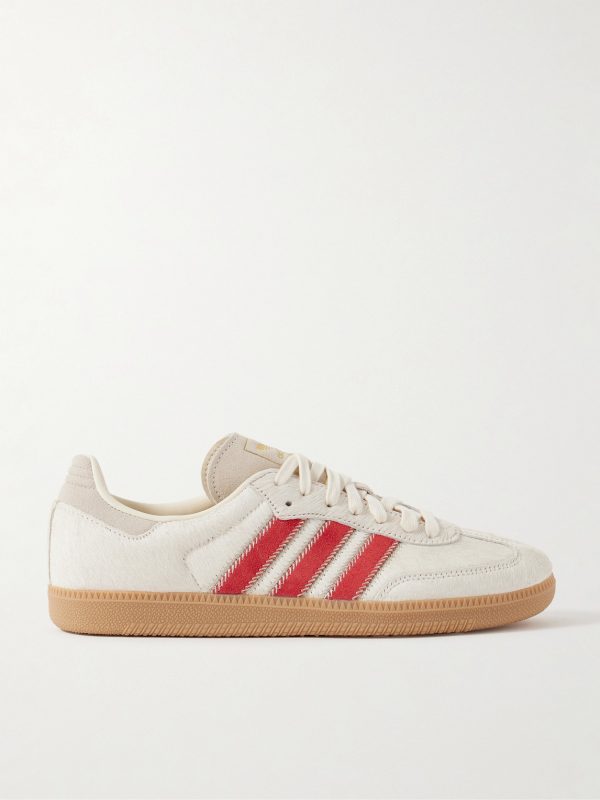 Samba OG Suede-Trimmed Pony Hair Sneakers Samba OG Suede-Trimmed Pony Hair Sneakers