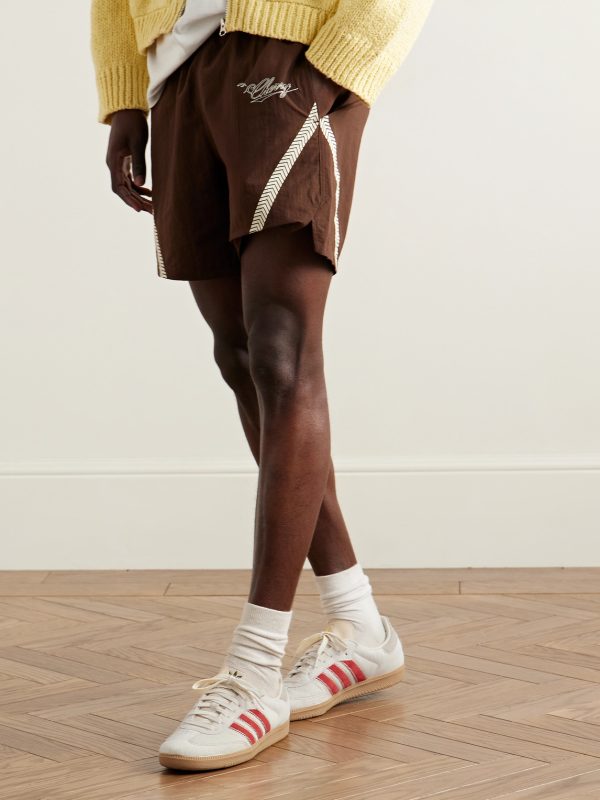 Samba OG Suede-Trimmed Pony Hair Sneakers - OU Samba OG Suede-Trimmed Pony Hair Sneakers - OU