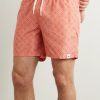 Straight-Leg Printed Swim Shorts - OU Straight-Leg Printed Swim Shorts - OU