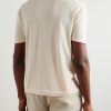 Camp-Collar Cotton Shirt - BK