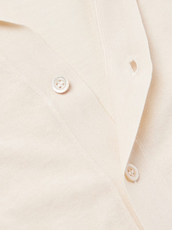 Camp-Collar Cotton Shirt - CU