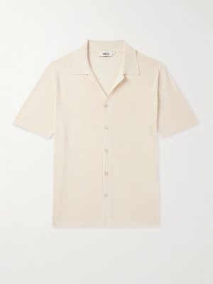 Camp-Collar Cotton Shirt Camp-Collar Cotton Shirt